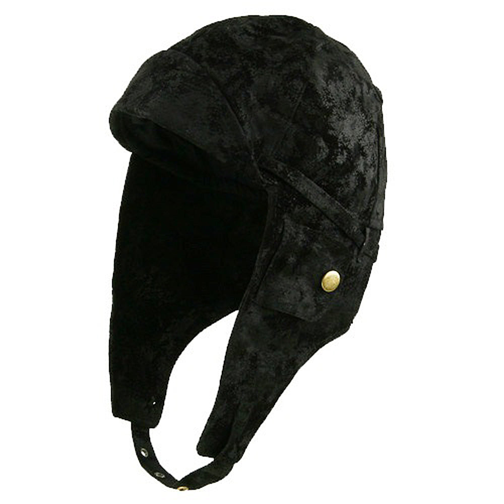 Aviator Pilot Cap-Black