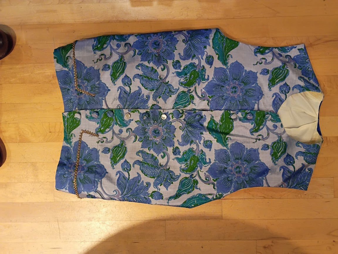 Vest Waistcoat, 18th Century George Washington, L