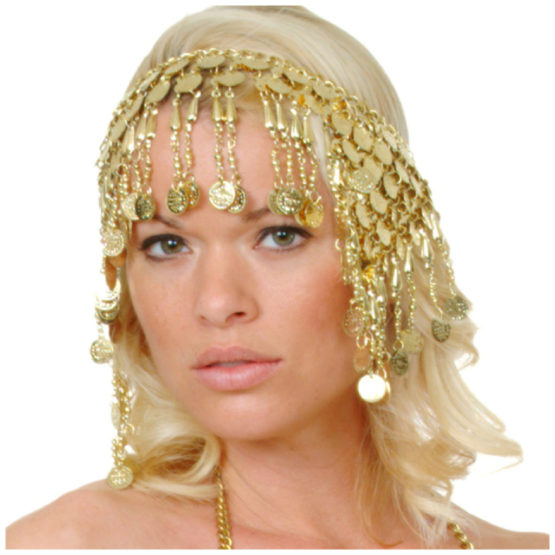 Coin Headdress- : GOLD