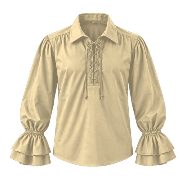 Shirt, Flowy Pirate Ivory