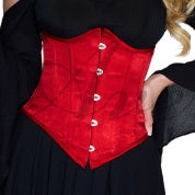 Corset, Underbust Satin Red