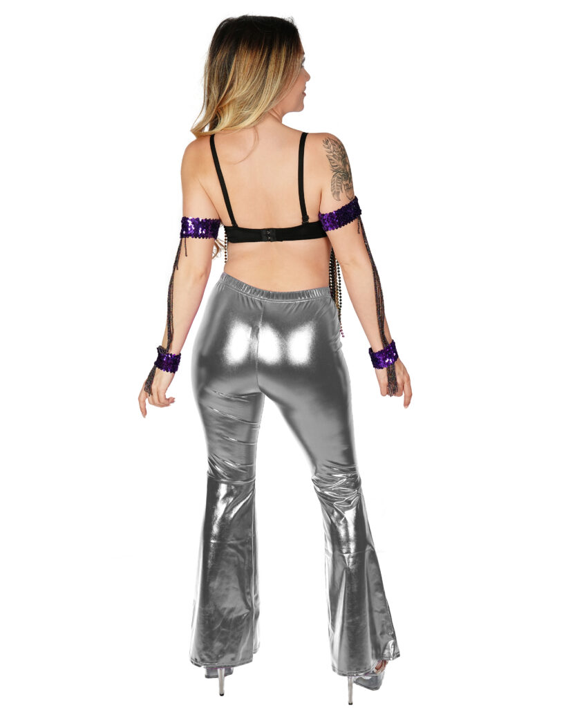 Leggings, Metallic Flare