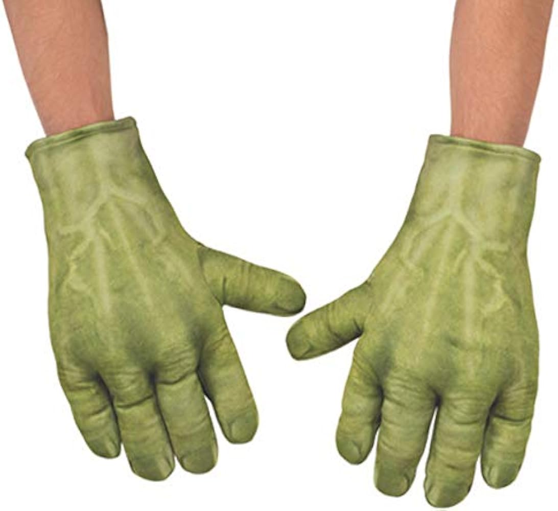 Gloves, Hulk Hands-Green : child