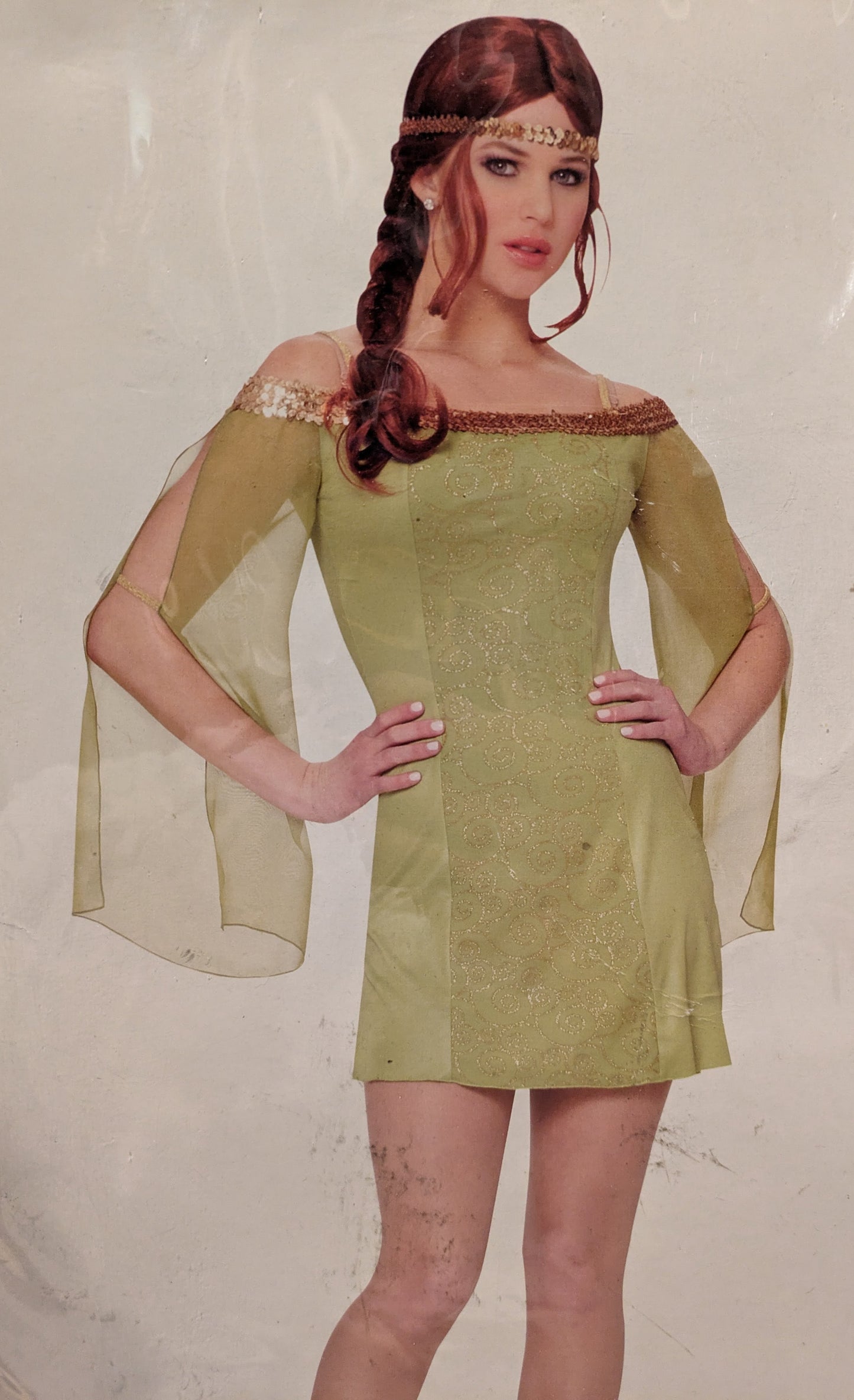 Dress, Renaissance Maiden Green
