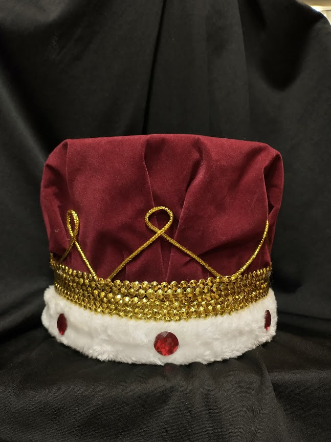 Crown, King Royal-Maroon