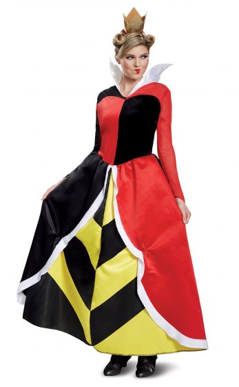 Dress, Queen of Hearts-Red/Black : X-Large