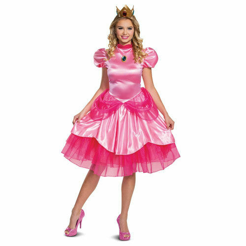 Princess Peach Deluxe Adult Costume Princess Peach Deluxe Adult Costume