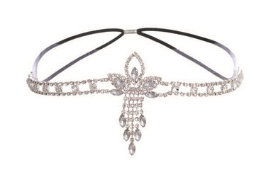 Headdress, Rhinestone Headband-
