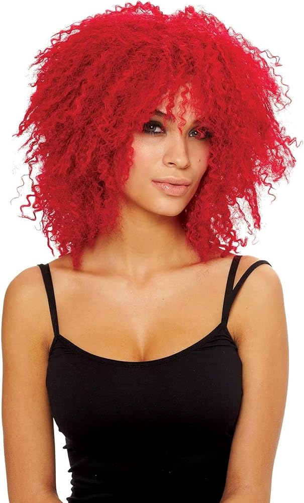 Wig, Coolness hot Red