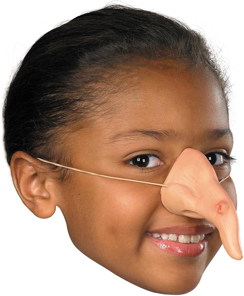 Witch Nose elastic strap-beige tan