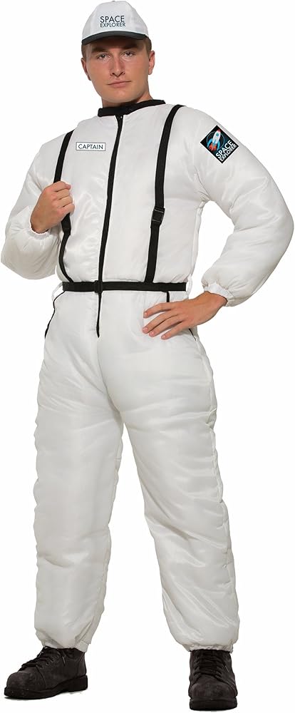 Astronaut, White Jumpsuit: Standard
