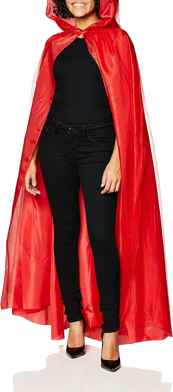 Cape, full length with hood- : NS