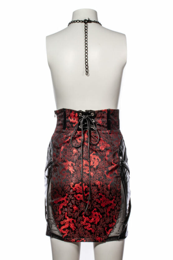 Dress, Underbust Dragon Print