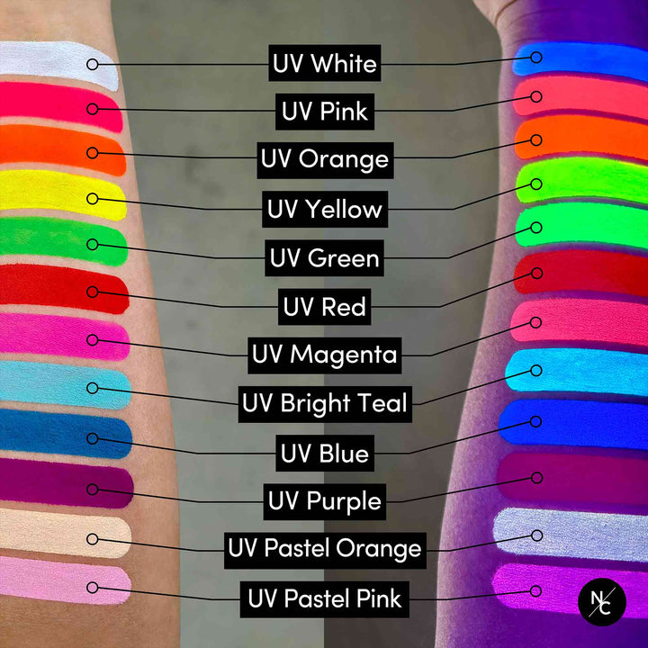 Palette, UW Water Activated Glow