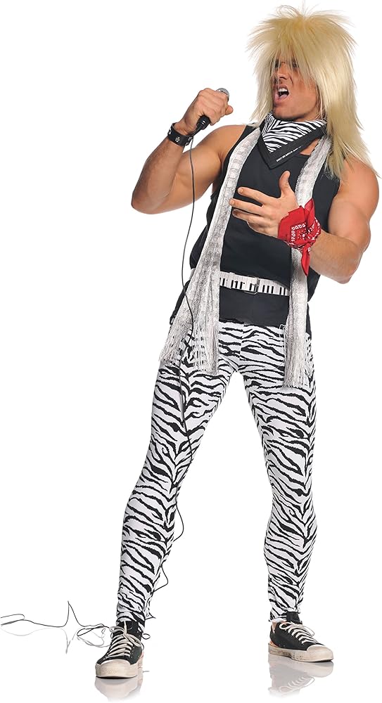 Leggings - White Zebra-L/XL