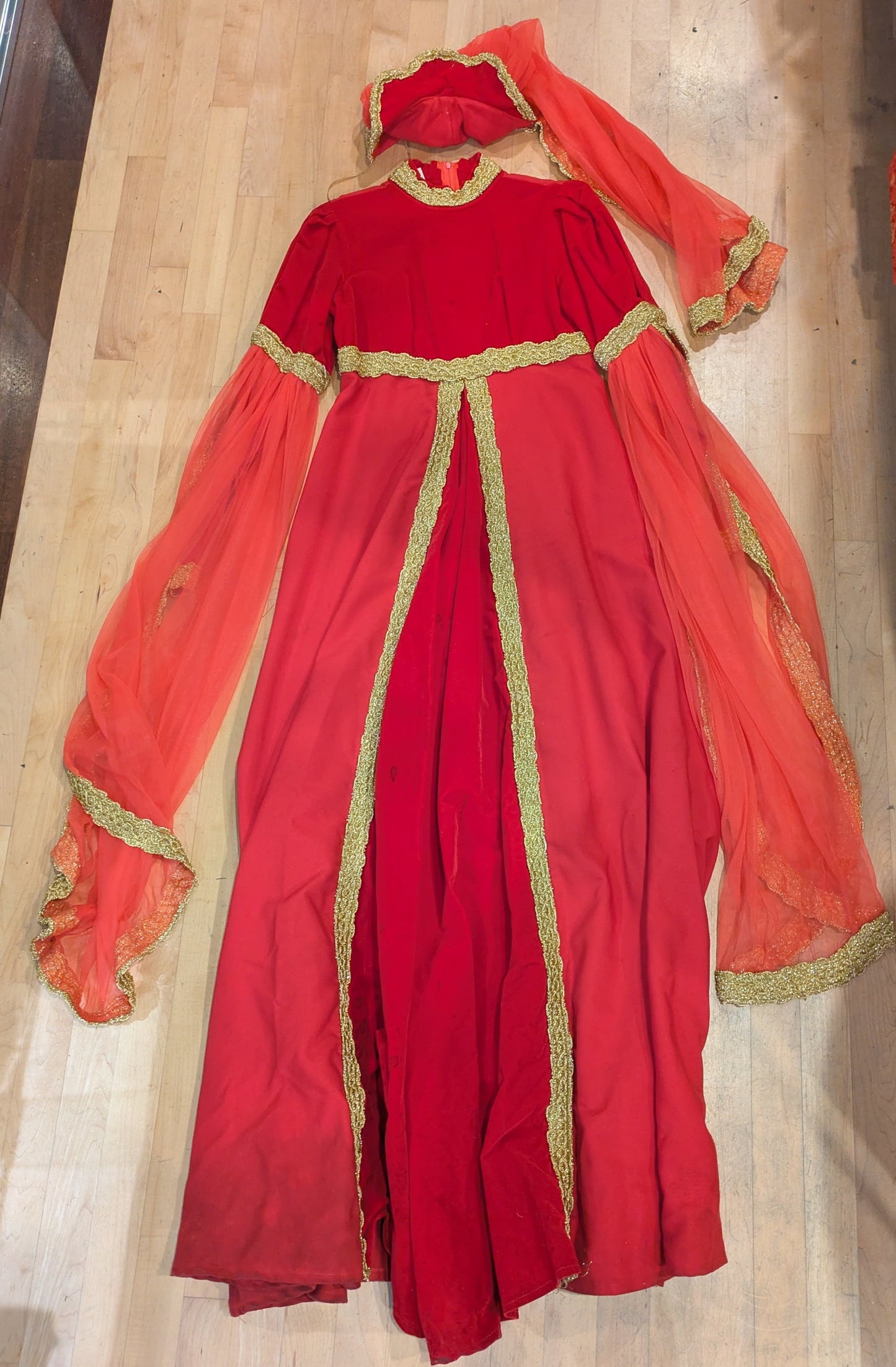 Dress, Princess Red