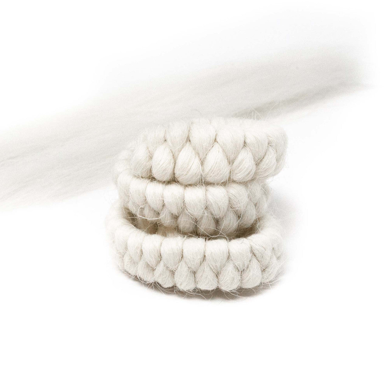 Hair, White Crepe & Spirit Gum-Crepe Hair