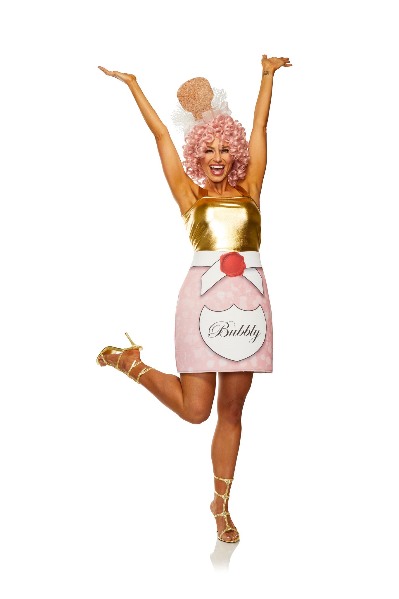 Bubbly Bae Champagne Bottle-M