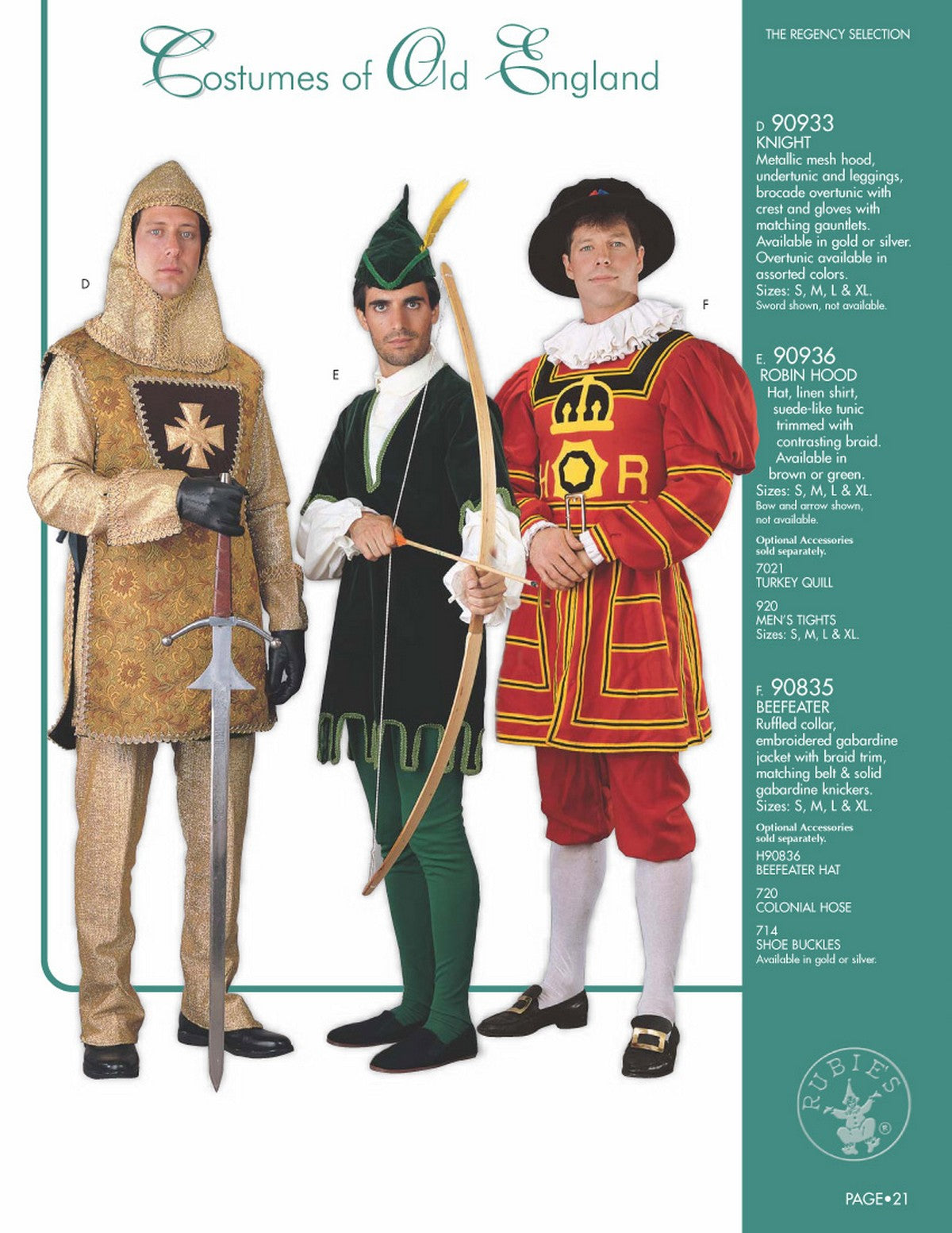 Knight, Gold Tabbard : Extra-Large