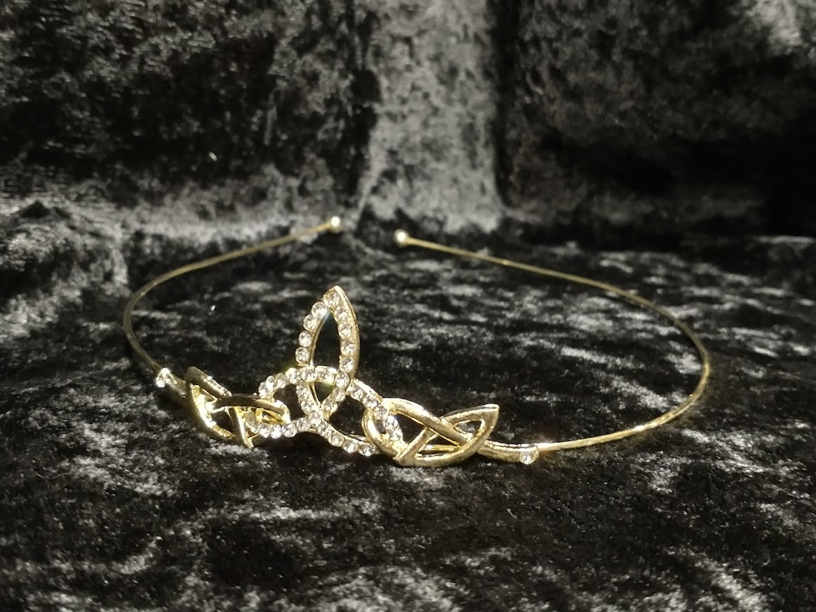 Tiara, Celtic Knot gold-