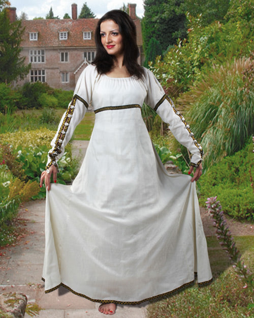 Dress, Forest Princess Off White L A Masquerade Costume Dress, Forest Princess Off White L A Masquerade Costume