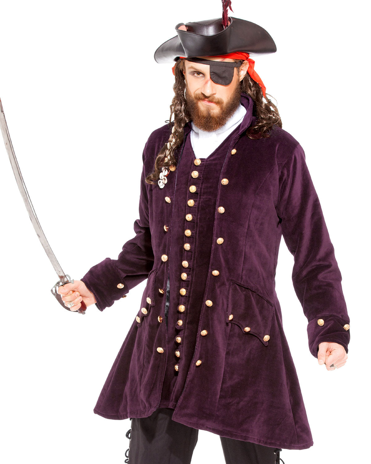 Coat, Captain Anstis 18th Century Frock