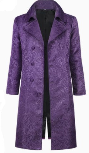 Coat, Joker Trench Purple