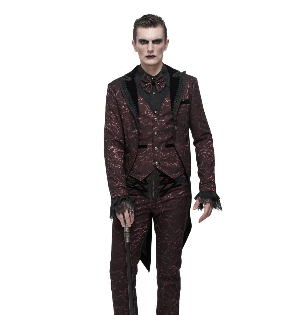 Tailcoat, Faux Vest Crackle