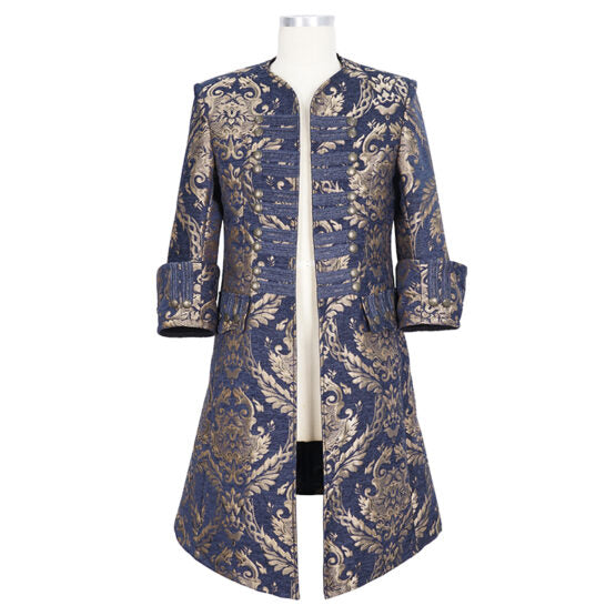 Coat, Frock Military Blue & Gold 4XL
