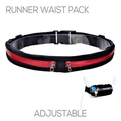 Bag, Fanny Pack Double Zipper