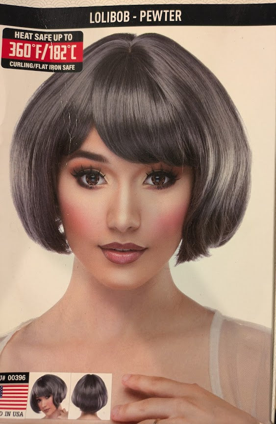 Wig, Lolibob - Pewter