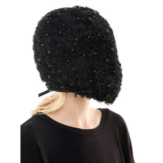 Full Face Mask, Black Roses