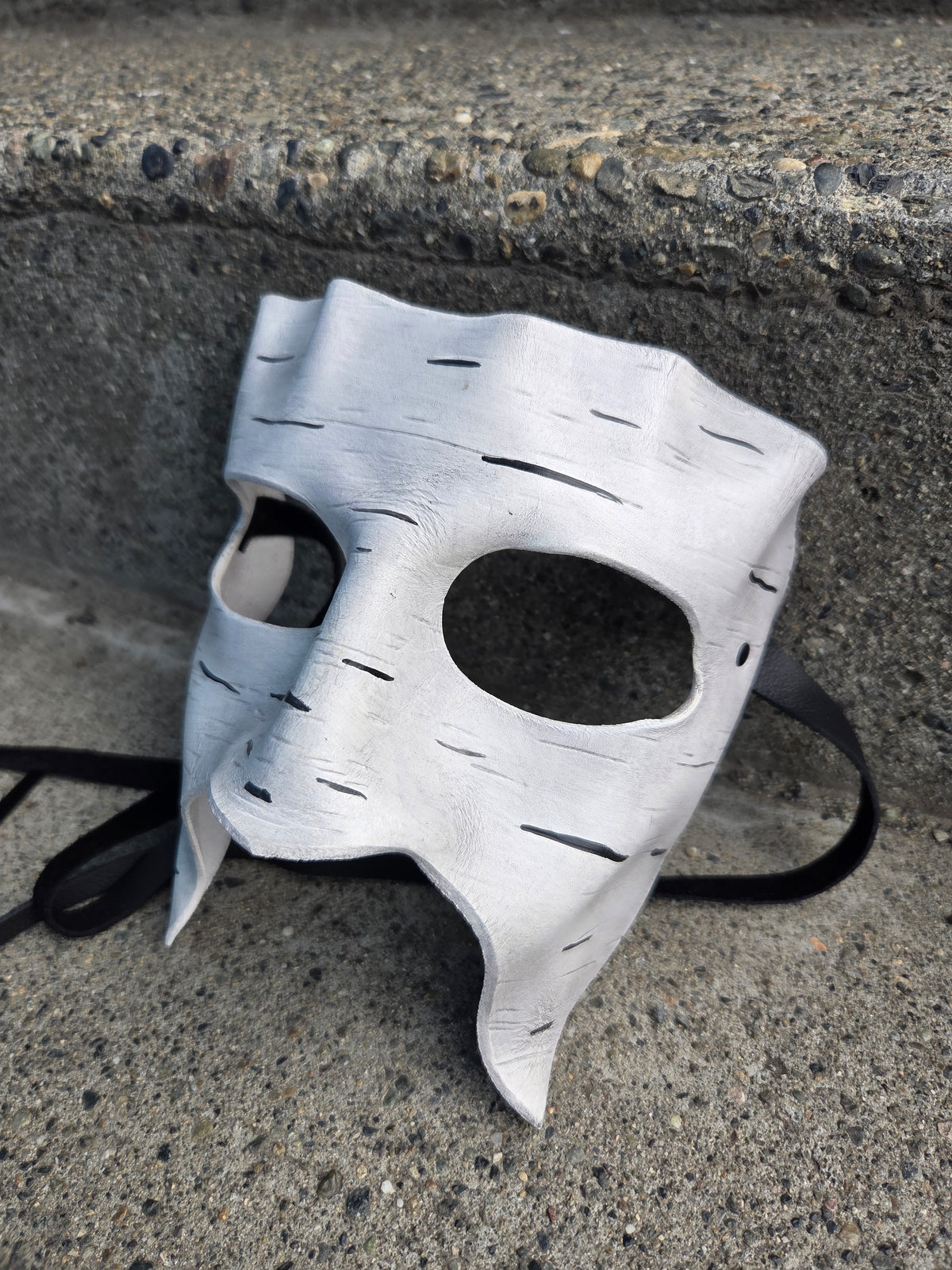 Mask, Half Face Birch