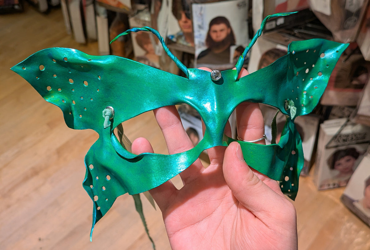 Mask, Butterfly Green (Glasses)