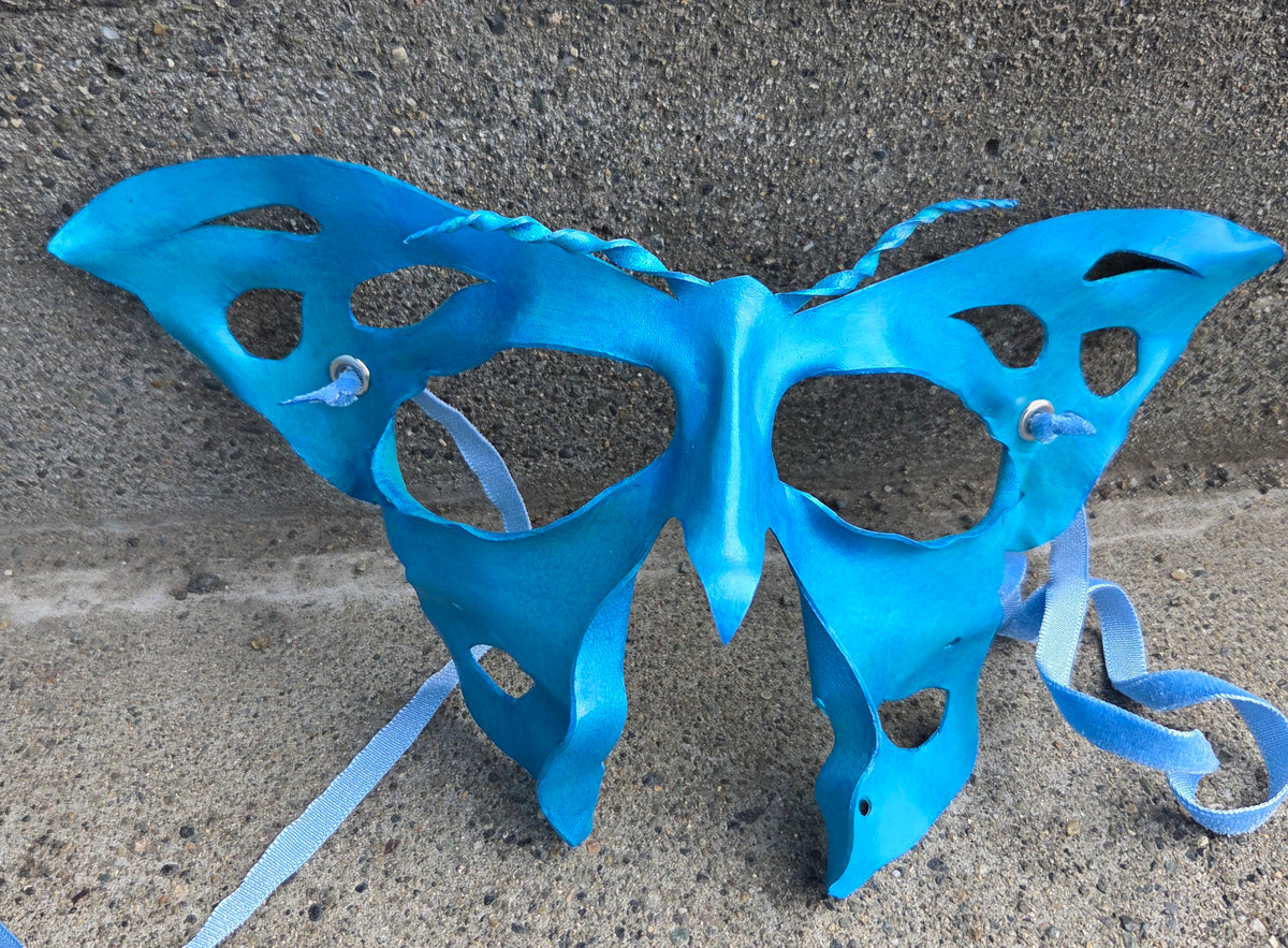 Mask, Butterfly Blue (Glasses)