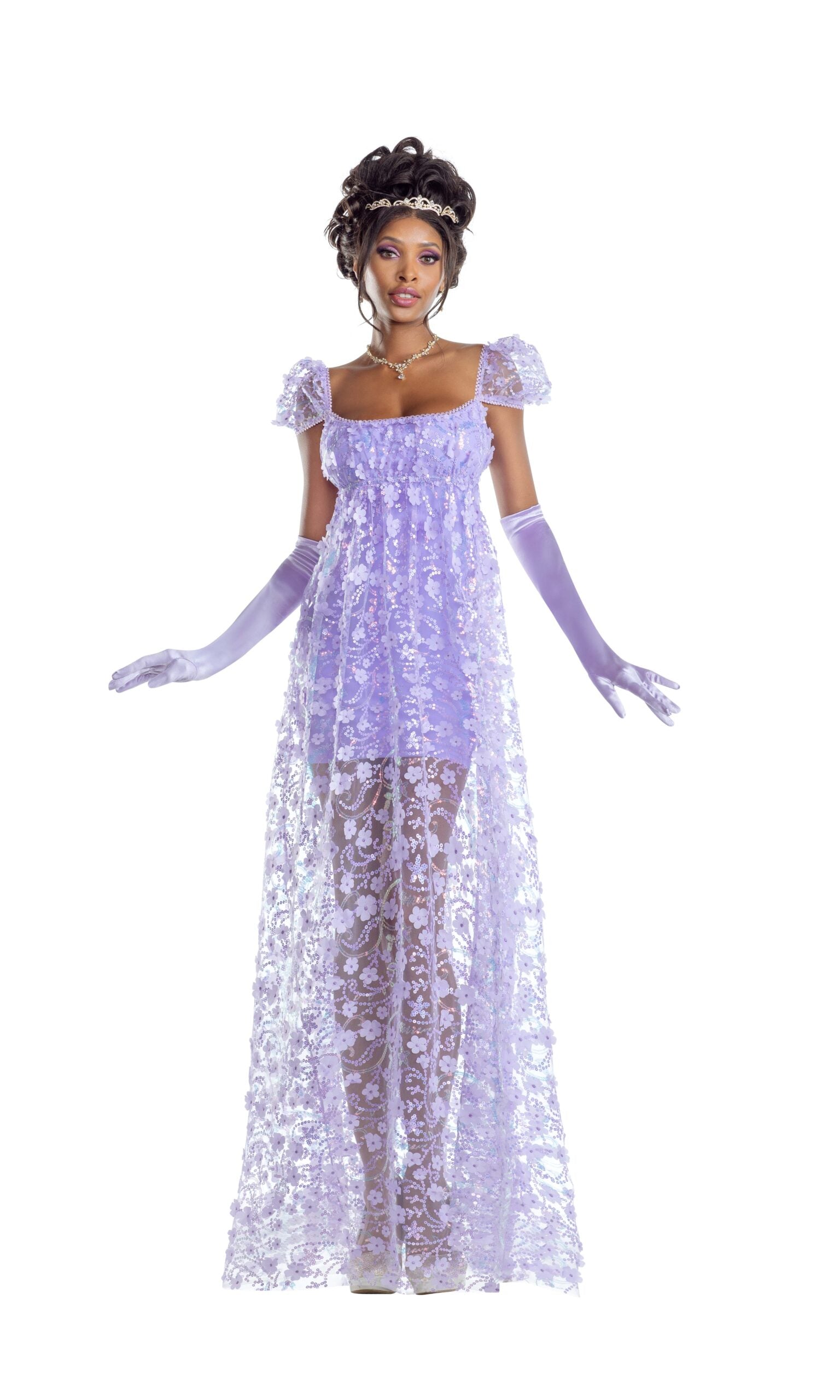Pretty Purple Masquerade Outfit Bridgerbabe Women's Sexy Costume Large Pretty Purple Masquerade Outfit Bridgerbabe Women's Sexy Costume Large