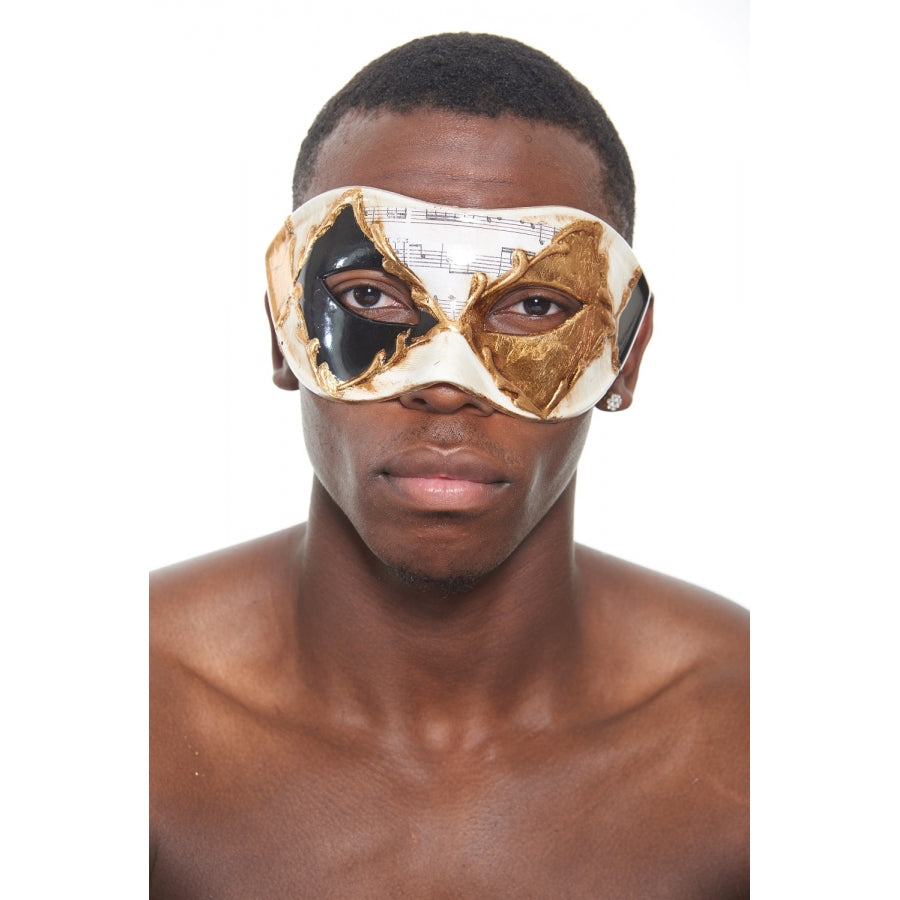 Venetian Style Mask, Musica - Blk Gld