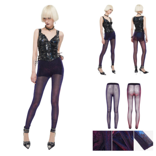 Leggings, Galactic Sheer Purple