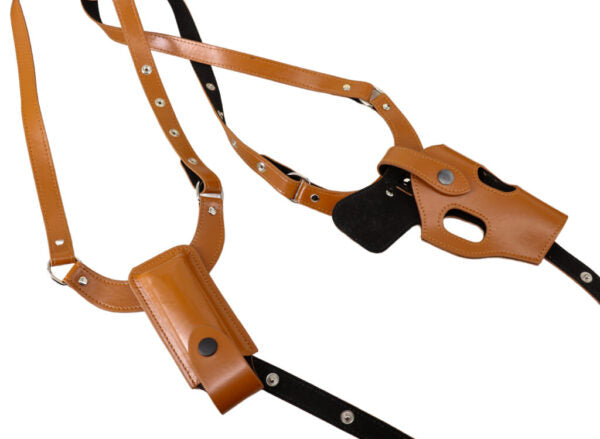 Holster, Double Shoulder Brown