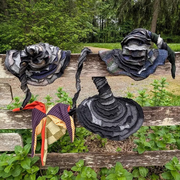Hat, Wizard or Witch Twisty Handmade