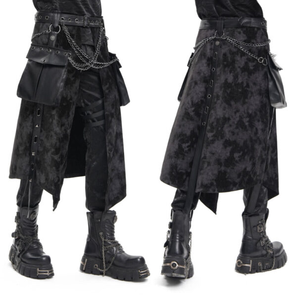 Kilt, Wrap Skirt Punk Chains