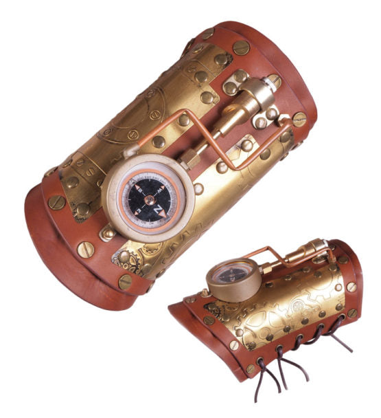 Arm accessory, Steampunk with C- : 8" long
