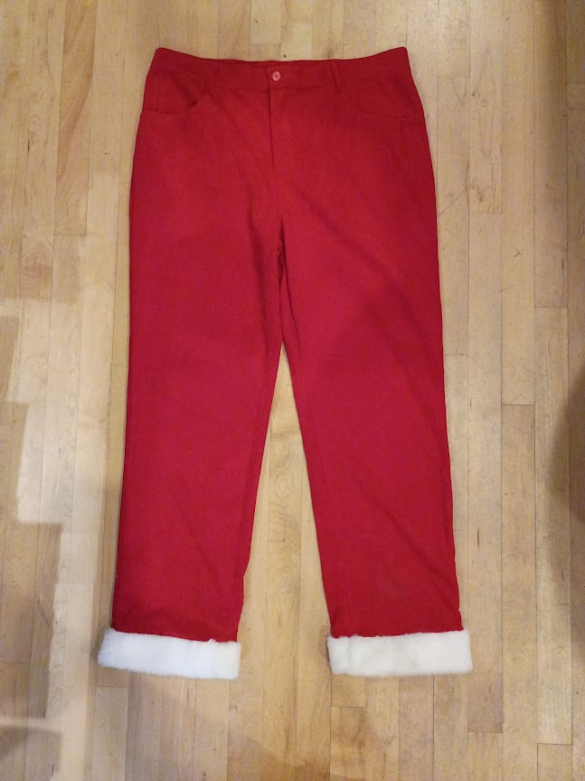 Pants, Corduroy Santa XL