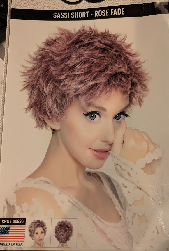 Wig, Sassi Short - Rose Fade