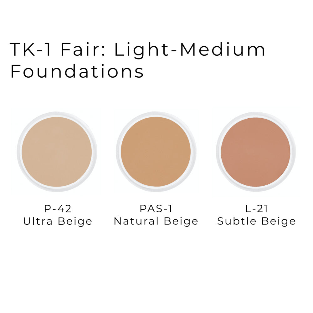 Kit, Creme Makeup Skintone Lightest TK1