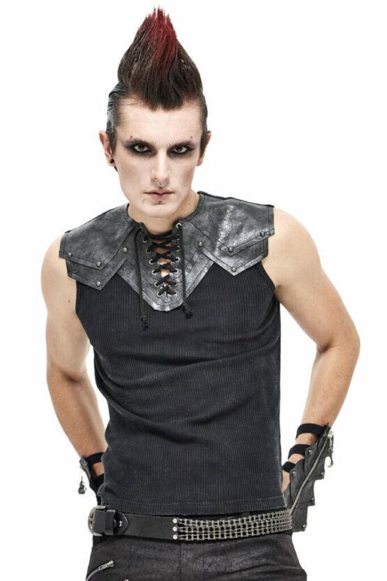 Vest, Futuristic Punk- : 4XL-5XL