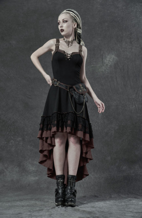 Dress, Post Apocalypse Layered A Masquerade Costume Dress, Post Apocalypse Layered A Masquerade Costume