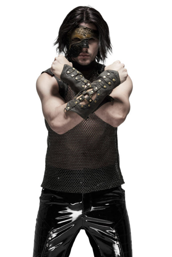 Gloves, Cut-out Steampunk- : L-2XL