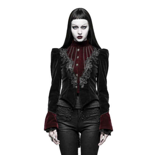 Jacket, Scissor-Tail Burgundy
