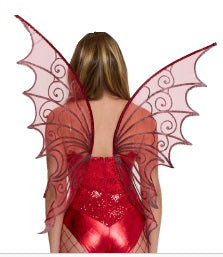 Wings, Strapless Pixie Red